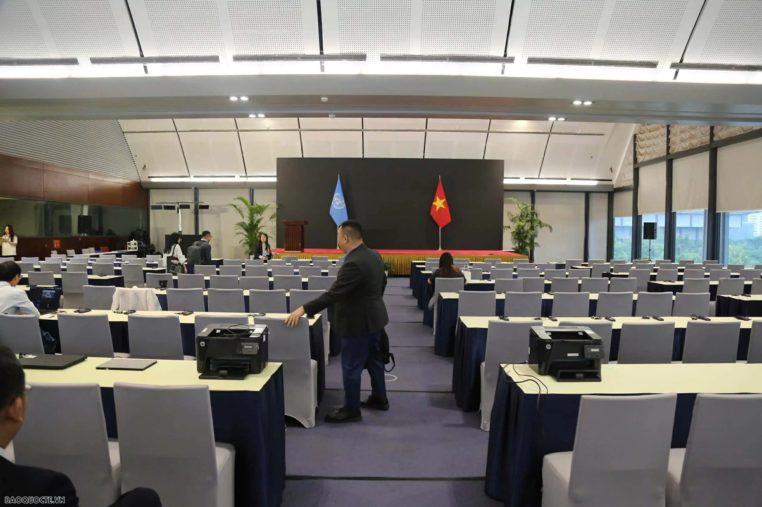 Sẵn sàng đón tiếp hơn 140 đoàn đại biểu tham dự Lễ mở ký Công ước Hà Nội Sẵn sàng đón tiếp hơn 140 đoàn đại biểu tham dự Lễ mở ký Công ước Hà Nội