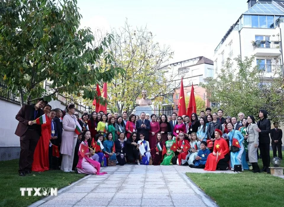 Tổng Bí thư Tô Lâm dự khánh thành Tượng Chủ tịch Hồ Chí Minh tại Bulgaria