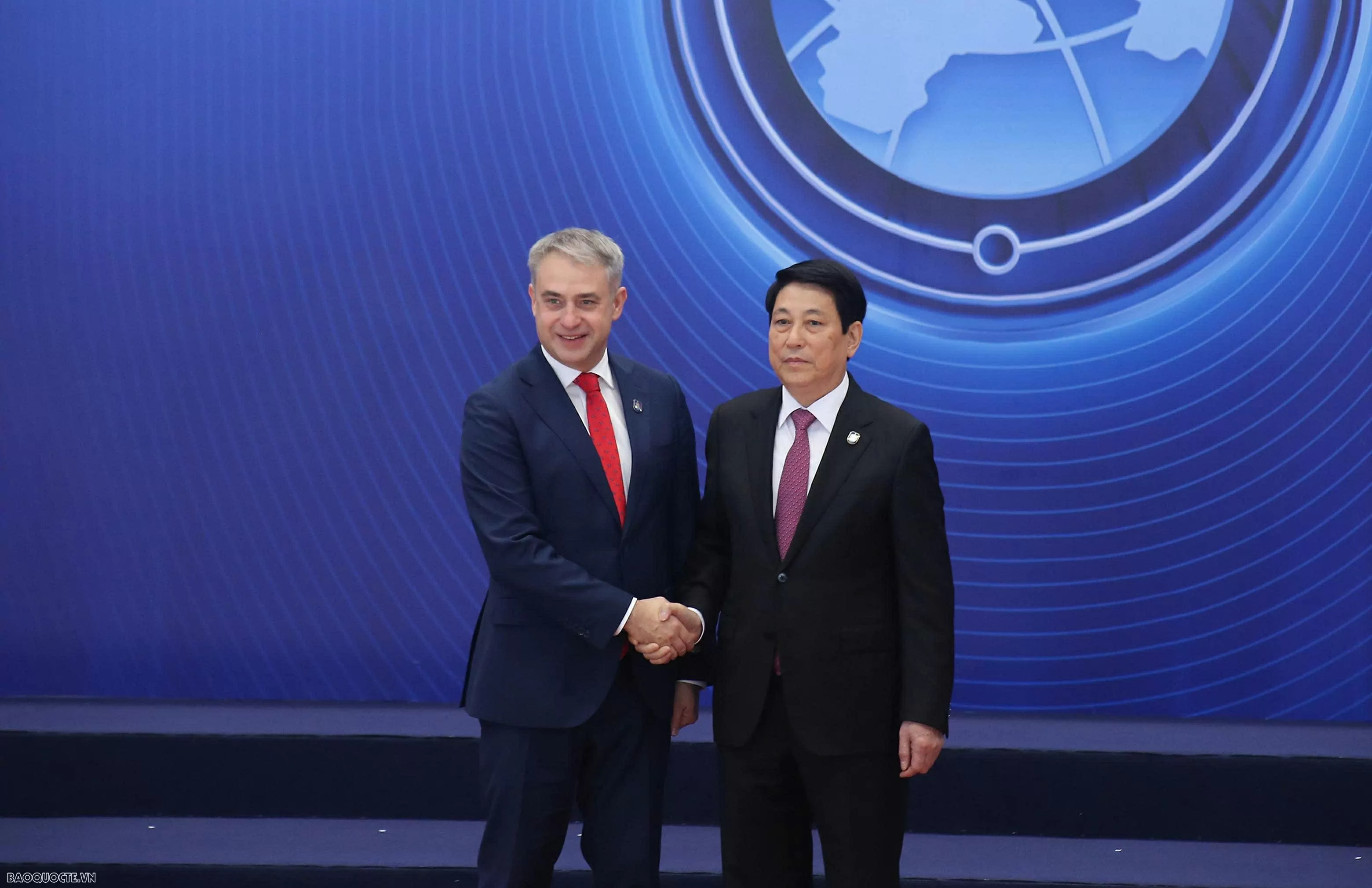 Lễ đón chính thức các Trưởng đoàn tại Lễ mở ký Công ước Liên hợp quốc