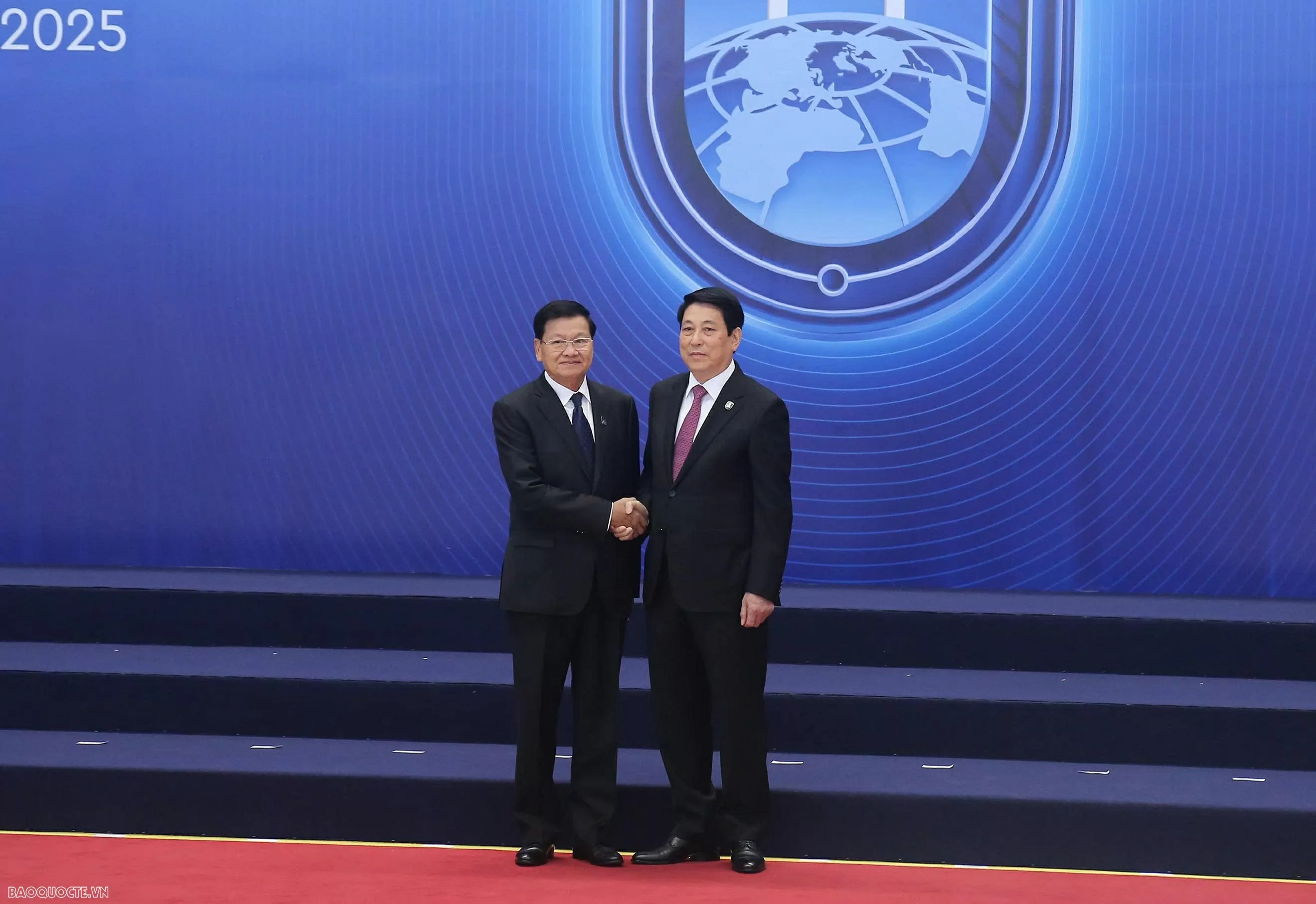 Lễ đón chính thức các Trưởng đoàn tại Lễ mở ký Công ước Liên hợp quốc