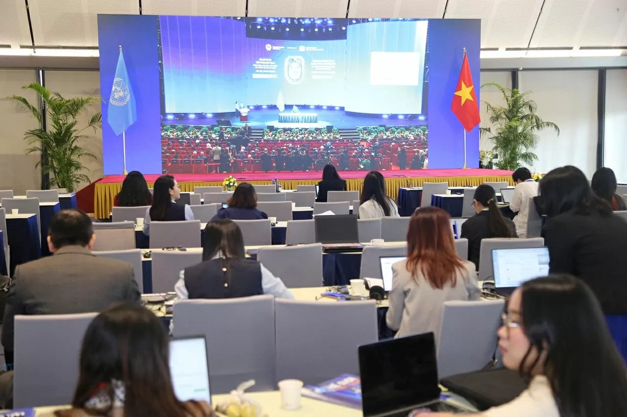 Toàn cảnh Phiên khai mạc cấp cao và Lễ mở ký Công ước Hà Nội - khoảnh khắc lịch sử Toàn cảnh Phiên khai mạc cấp cao và Lễ mở ký Công ước Hà Nội - khoảnh khắc lịch sử