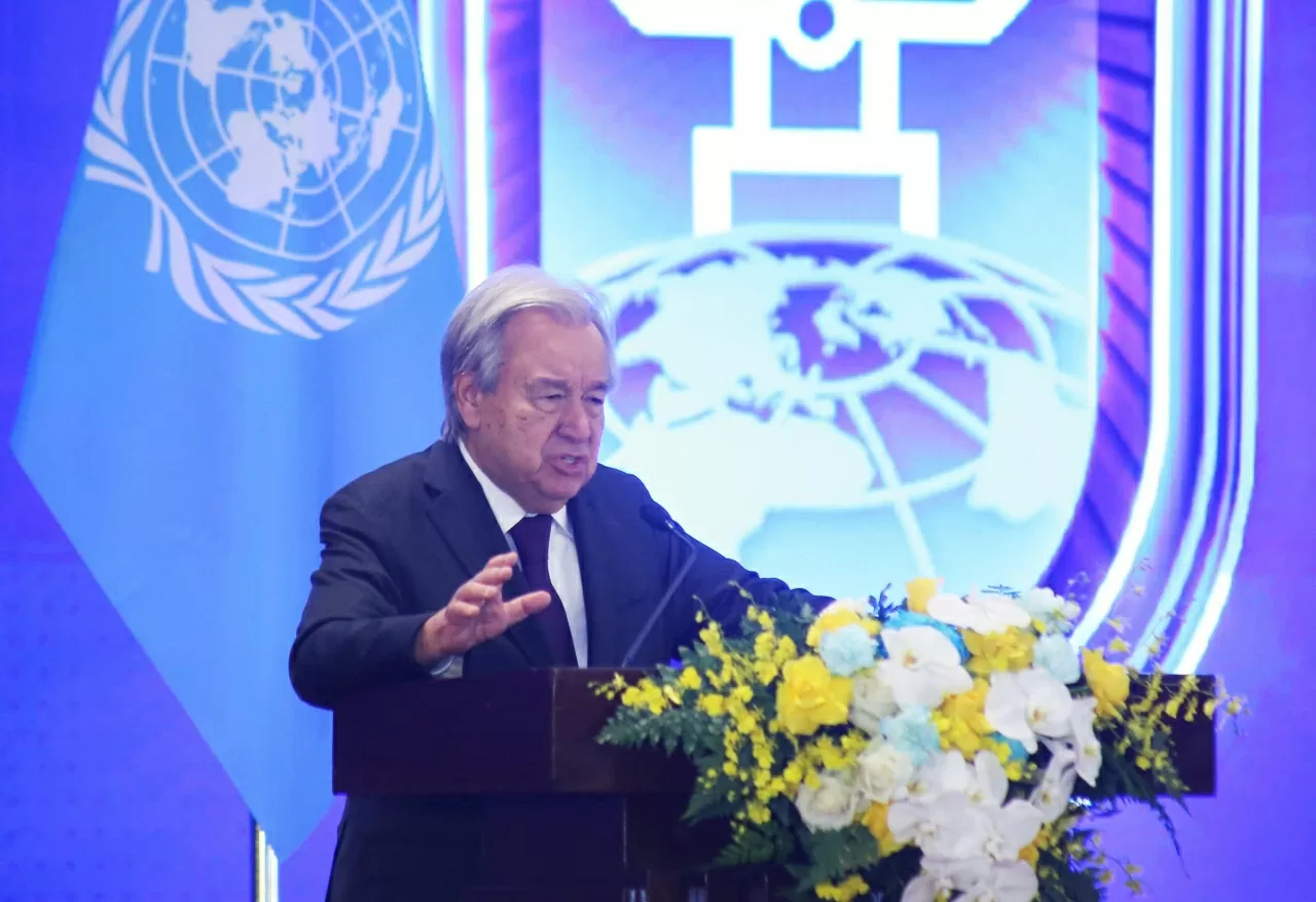 Thủ tướng Phạm Minh Chính cùng Tổng thư ký Liên hợp quốc gặp gỡ báo chí, thông tin về Lễ mở ký Công ước Hà Nội