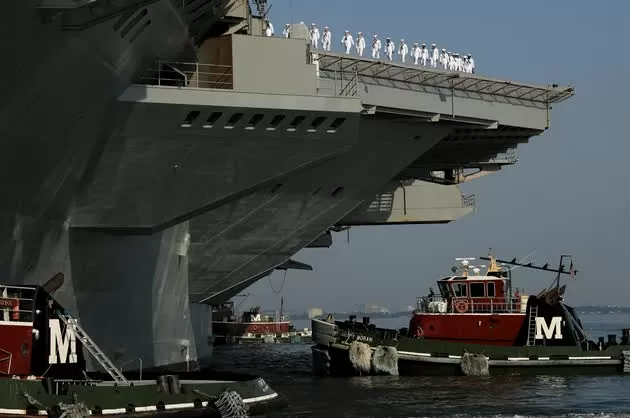 Mỹ tuyên bố điều tàu chiến hiện đại nhất tới vùng biển Caribbean ngoài khơi Venezuela
