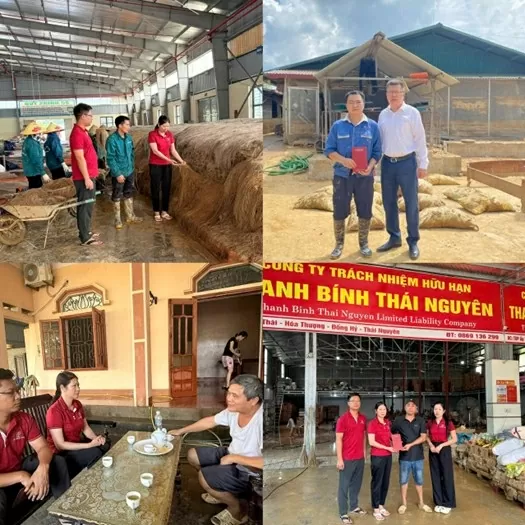 Cán bộ ngân hàng đến từng gia đình, doanh nghiệp cùng tìm phương án tối ưu nhất để hỗ trợ.