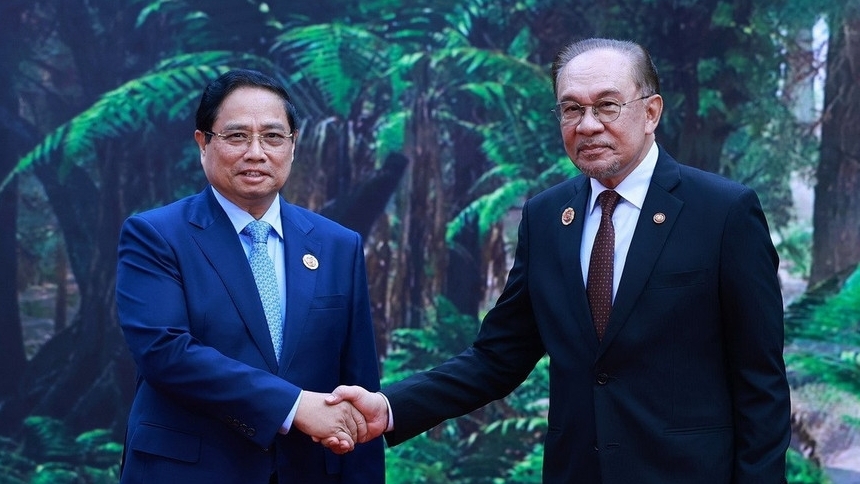 thu tuong malaysia don thu tuong pham minh chinh du hoi nghi cap cao asean 47