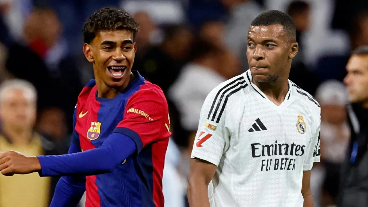 Siêu kinh điển Real Madrid vs Barca: Cuộc đối đầu giữa 2 Quả bóng vàng tương lai Kylian Mbappe và Lamine Yamal