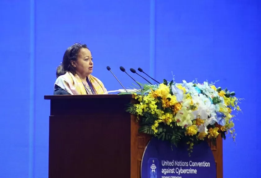 Lễ ký Công ước của Liên hợp quốc về phòng, chống tội phạm mạn