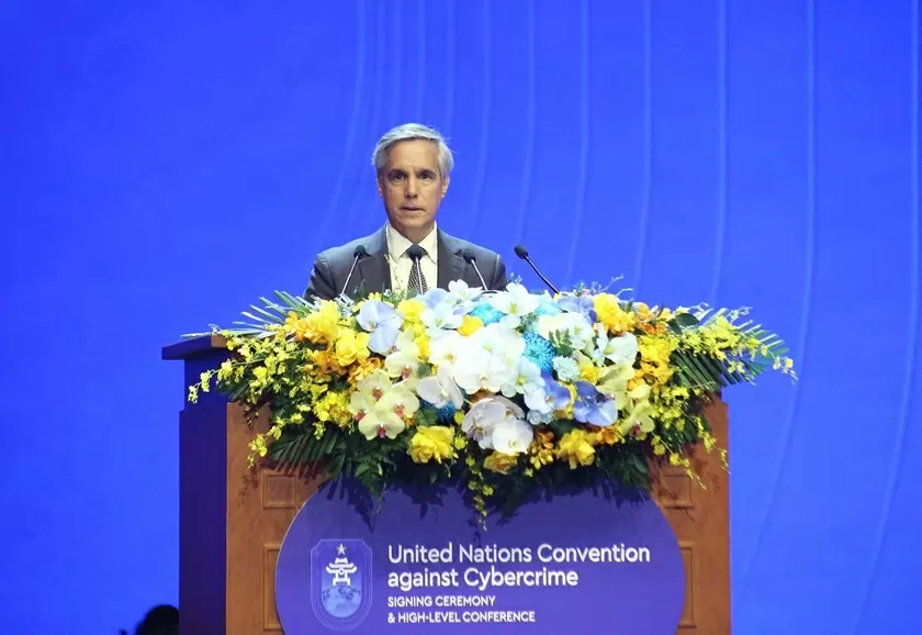 Lễ ký Công ước của Liên hợp quốc về phòng, chống tội phạm mạn Lễ ký Công ước của Liên hợp quốc về phòng, chống tội phạm mạn