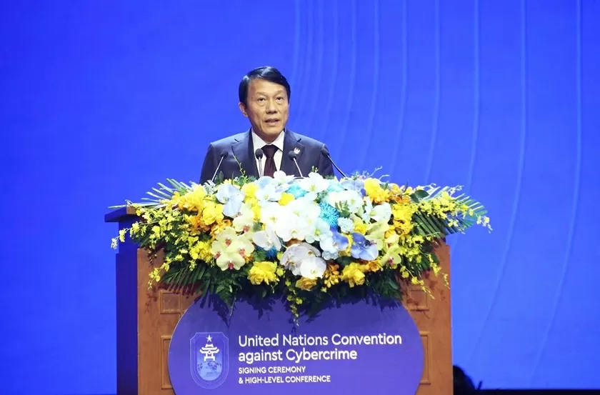 Lễ ký Công ước của Liên hợp quốc về phòng, chống tội phạm mạn
