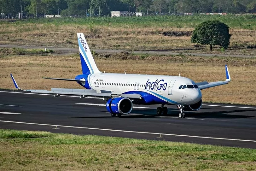 Ấn Độ và Trung Quốc nối lại các chuyến bay trực tiếp sau 5 nămMáy bay của hãng Indigo. (Nguồn: Telegraph India)