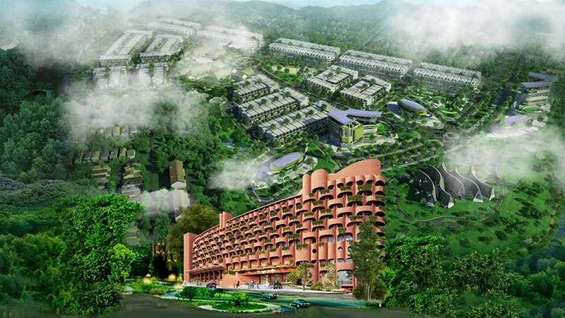 Tổ hợp khách sạn & Trung tâm hội nghị The Coffee Boutique đang được đẩy nhanh hoàn thiện để đi vào vận hành từ 2026-2027, đón hàng triệu khách mỗi năm.