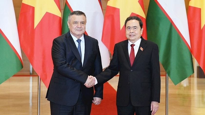Chủ tịch Quốc hội Trần Thanh Mẫn tiếp Chủ tịch Hạ viện Uzbekistan Nuriddin Ismoilov