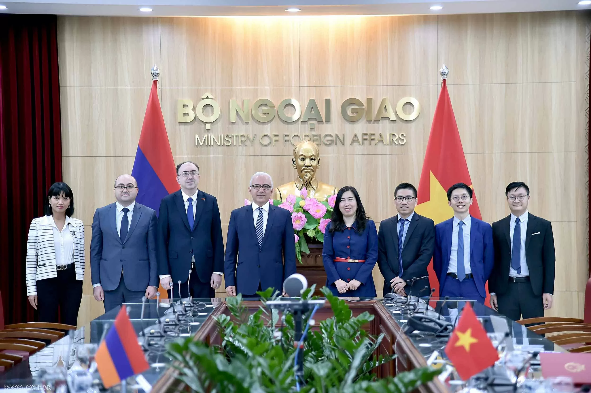 Tham vấn chính trị cấp Thứ trưởng Việt Nam - Armenia Tham vấn chính trị cấp Thứ trưởng Việt Nam-Armenia