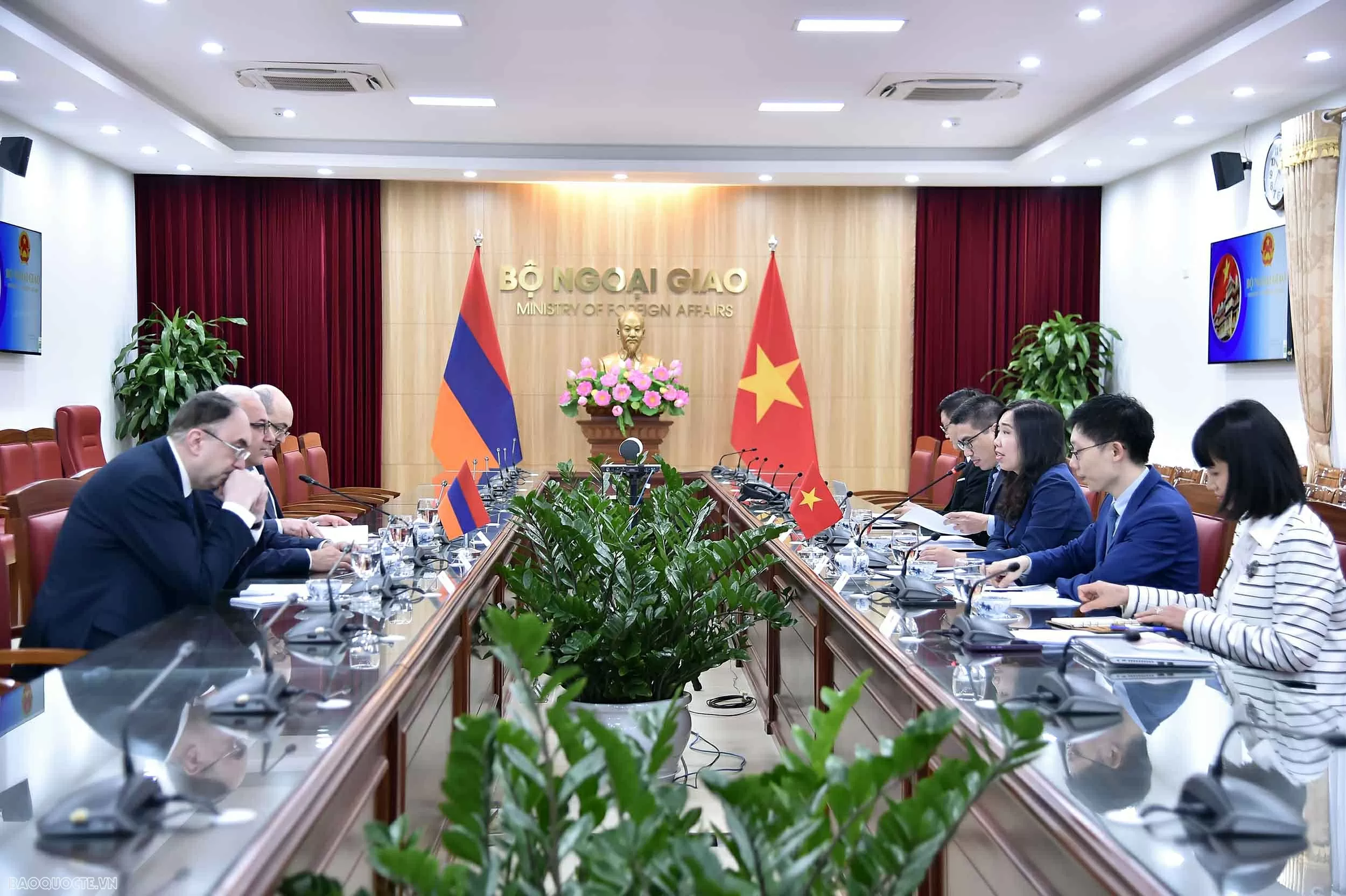 Tham vấn chính trị cấp Thứ trưởng Việt Nam - Armenia Tham vấn chính trị cấp Thứ trưởng Việt Nam-Armenia