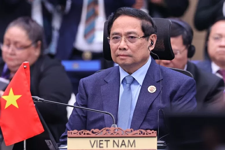 Thủ tướng Phạm Minh Chính tại Hội nghị Cấp cao ASEAN- Liên hợp quốc lần thứ 15. (Nguồn: VGP)