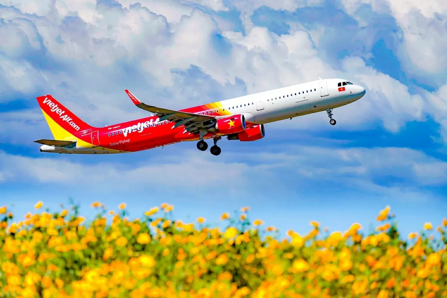 Bay khắp Việt Nam với 3 ngày vàng 0 đồng cùng Vietjet