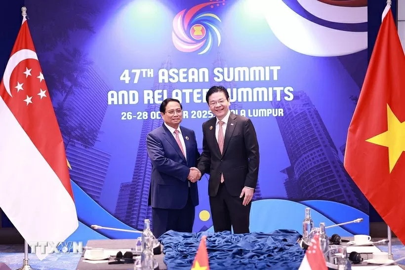 Cuộc gặp thường niên lần thứ hai giữa hai Thủ tướng Việt Nam-Singapore