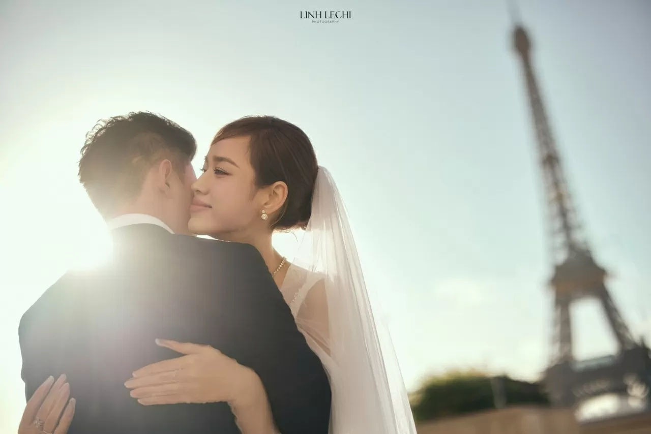 Hoa hậu Đỗ Thị Hà xả ảnh cưới đẹp như mơ