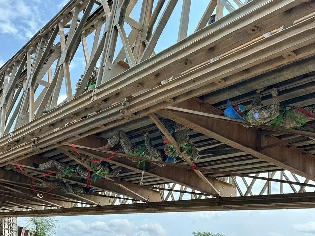 Lính công binh Việt Nam hồi sinh cây cầu huyết mạch tại khu vực Abyei