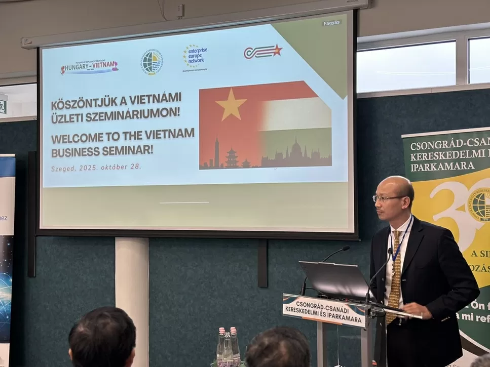 Hội thảo xúc tiến thương mại Việt Nam-Hungary tại Szeged: Thúc đẩy mạnh mẽ hợp tác doanh nghiệp hai nước