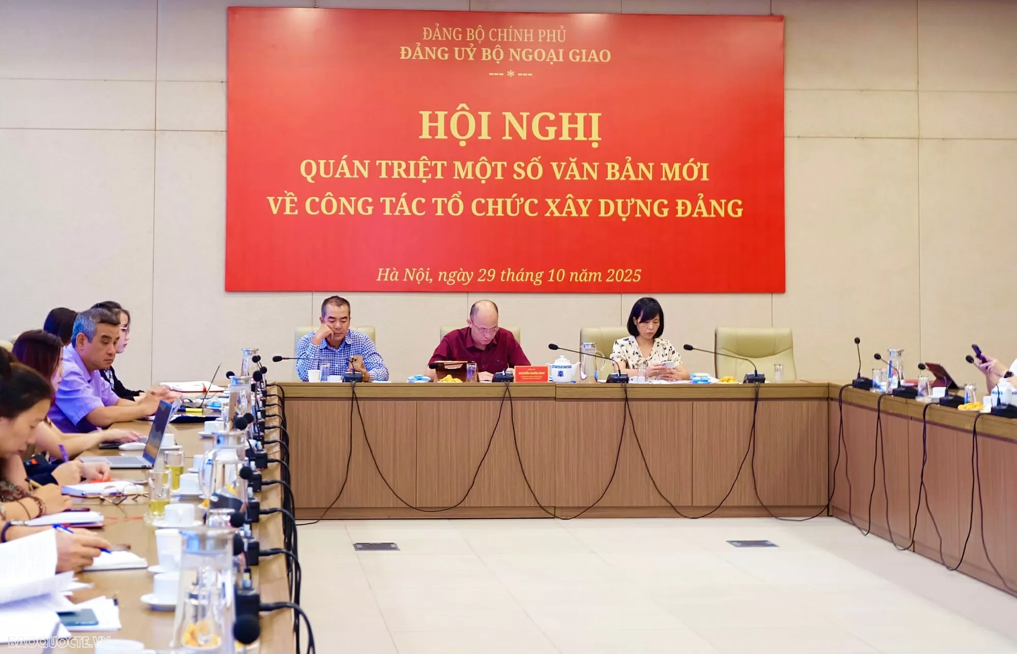 Quán triệt một số văn bản mới về công tác xây dựng Đảng