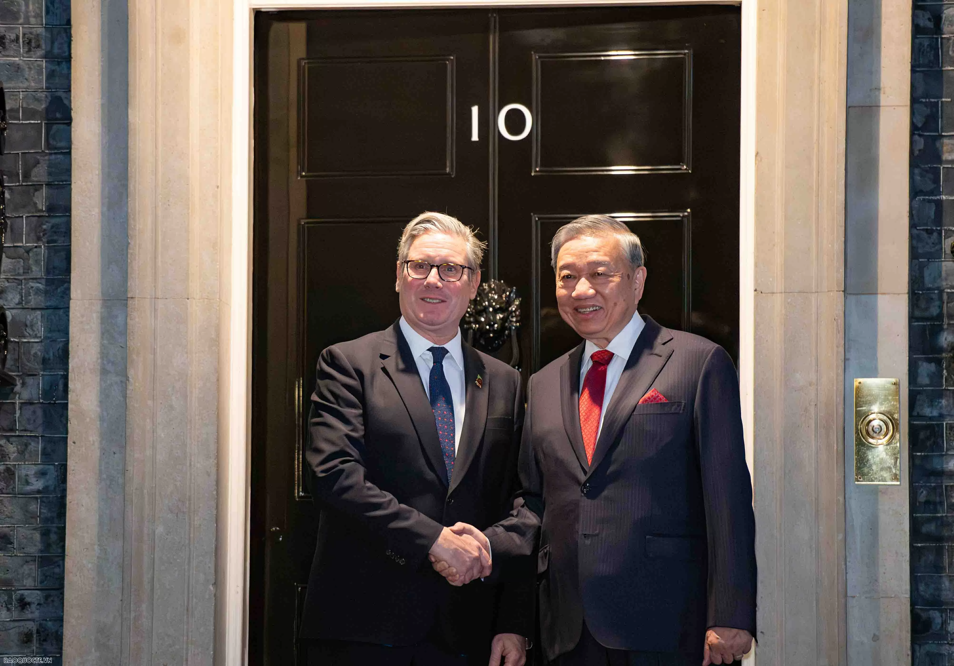 Thủ tướng Anh Keir Starmer đón và hội đàm với Tổng Bí thư Tô Lâm