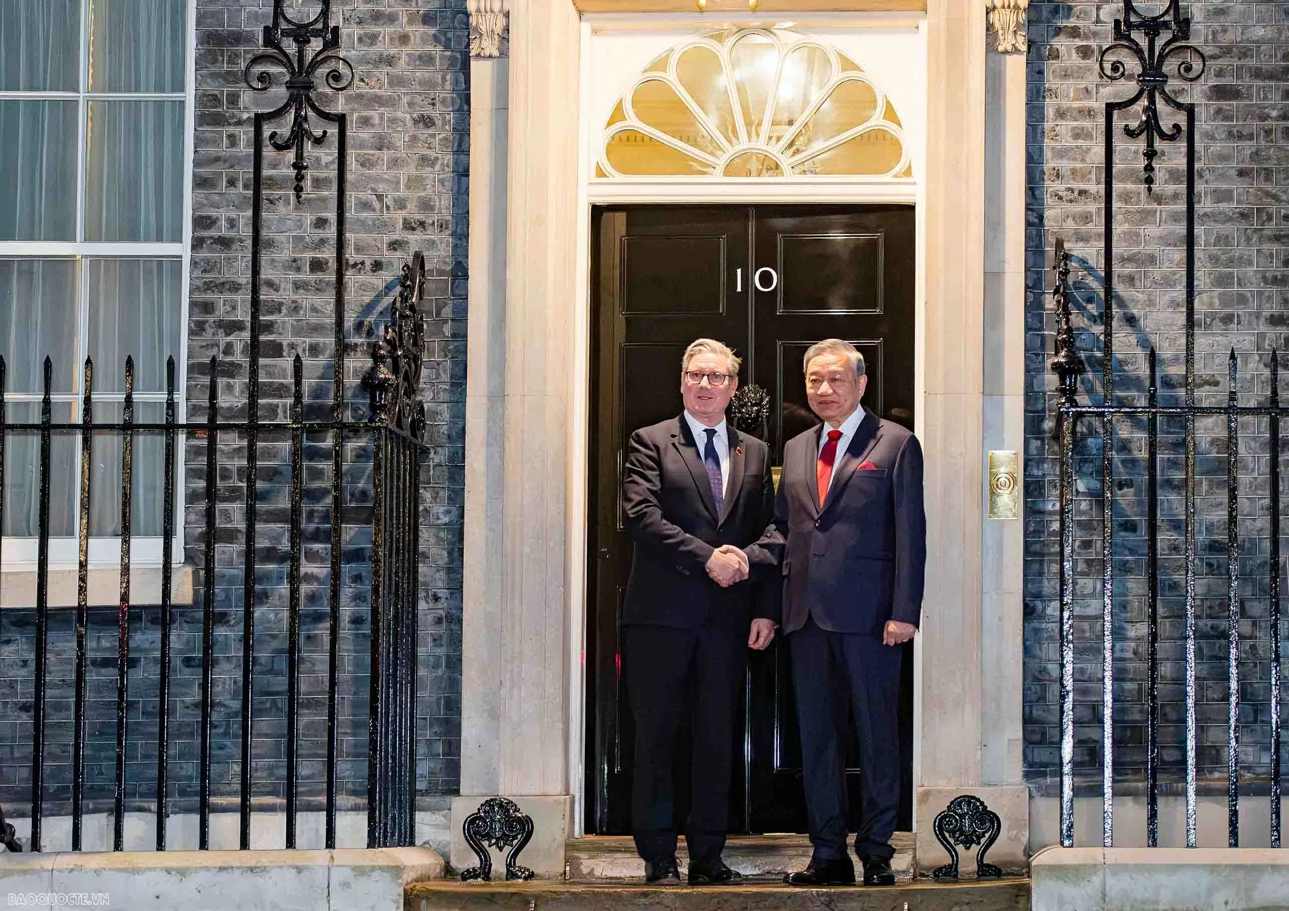 Thủ tướng Anh Keir Starmer đón và hội đàm với Tổng Bí thư Tô Lâm