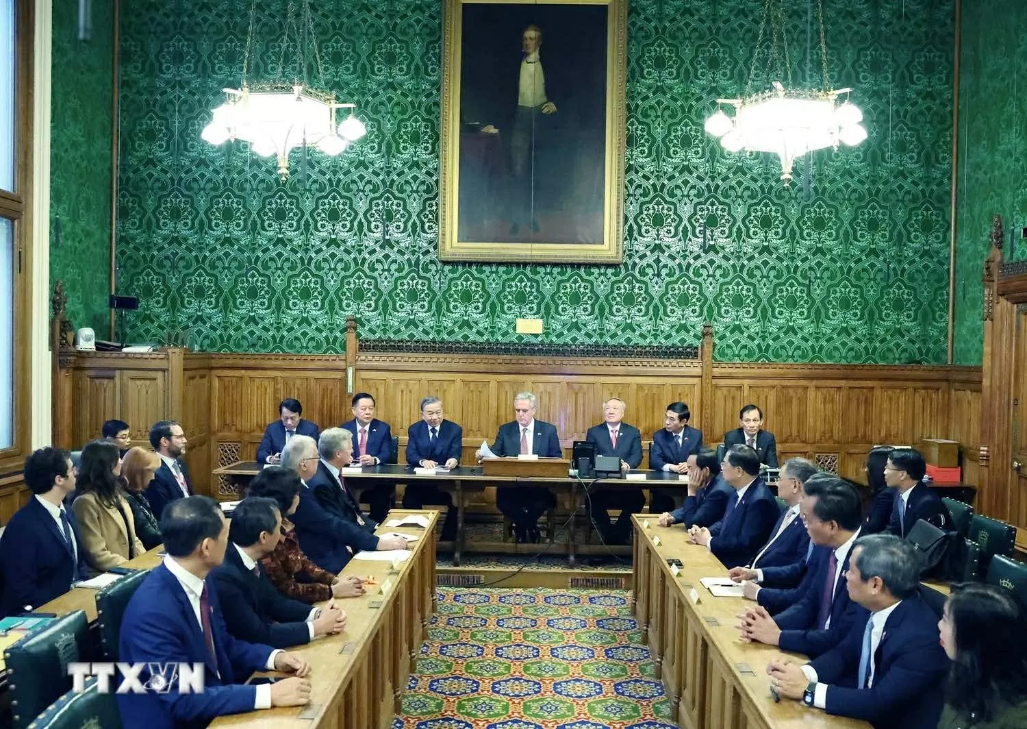 Tổng Bí thư Tô Lâm gặp Nhóm Nghị sĩ liên đảng Quốc hội Anh hữu nghị với Việt Nam