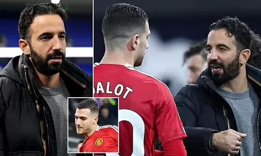 HLV Amorim và hậu vệ Dalot là anh em họ HLV Amorim và hậu vệ Dalot là anh em họ