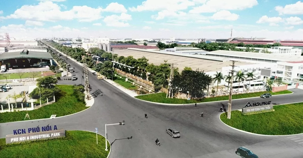 Khu Công nghiệp Phố Nối A, tỉnh Hưng Yên.