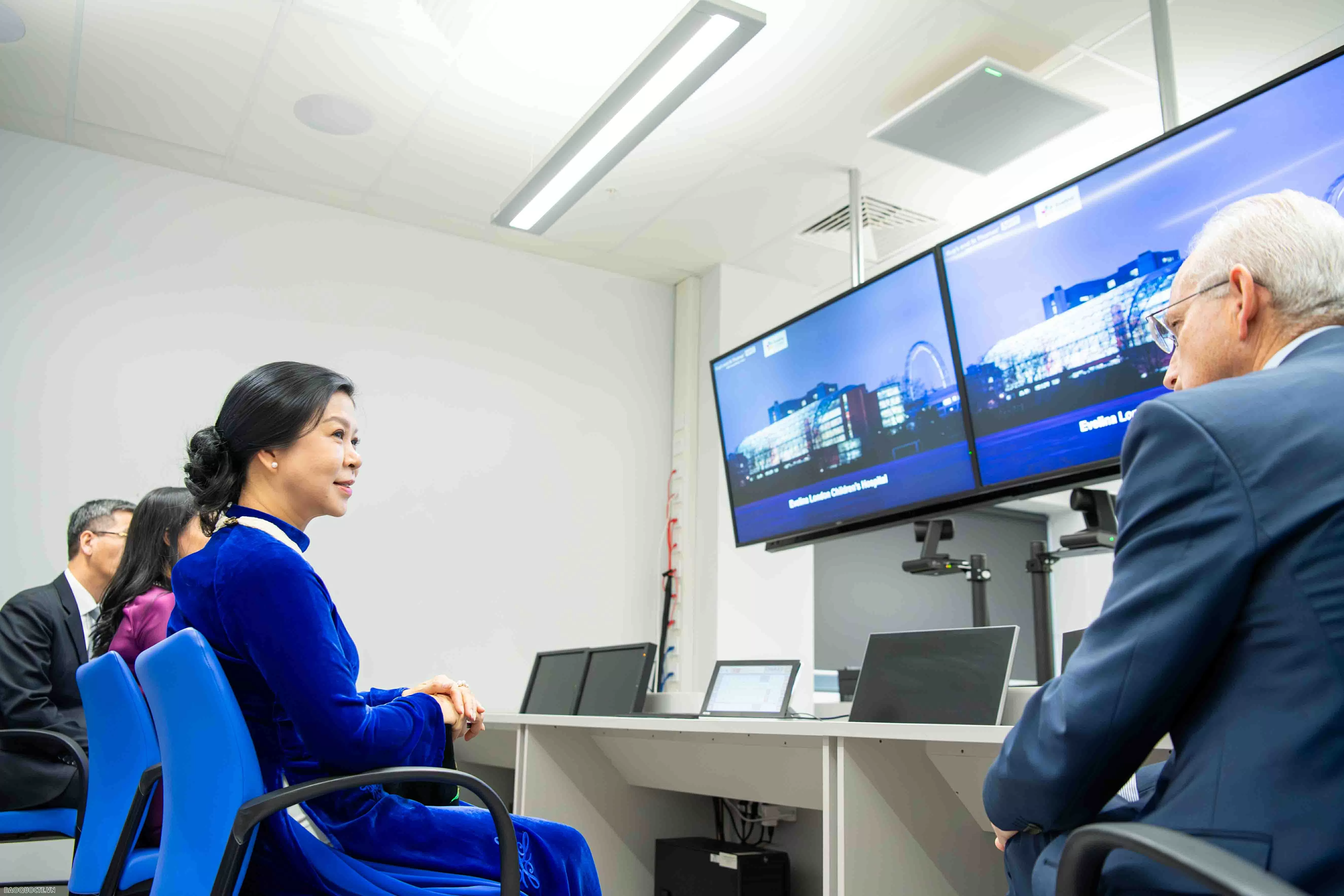 Phu nhân Tổng Bí thư Tô Lâm thăm Bệnh viện Nhi Evelina London
