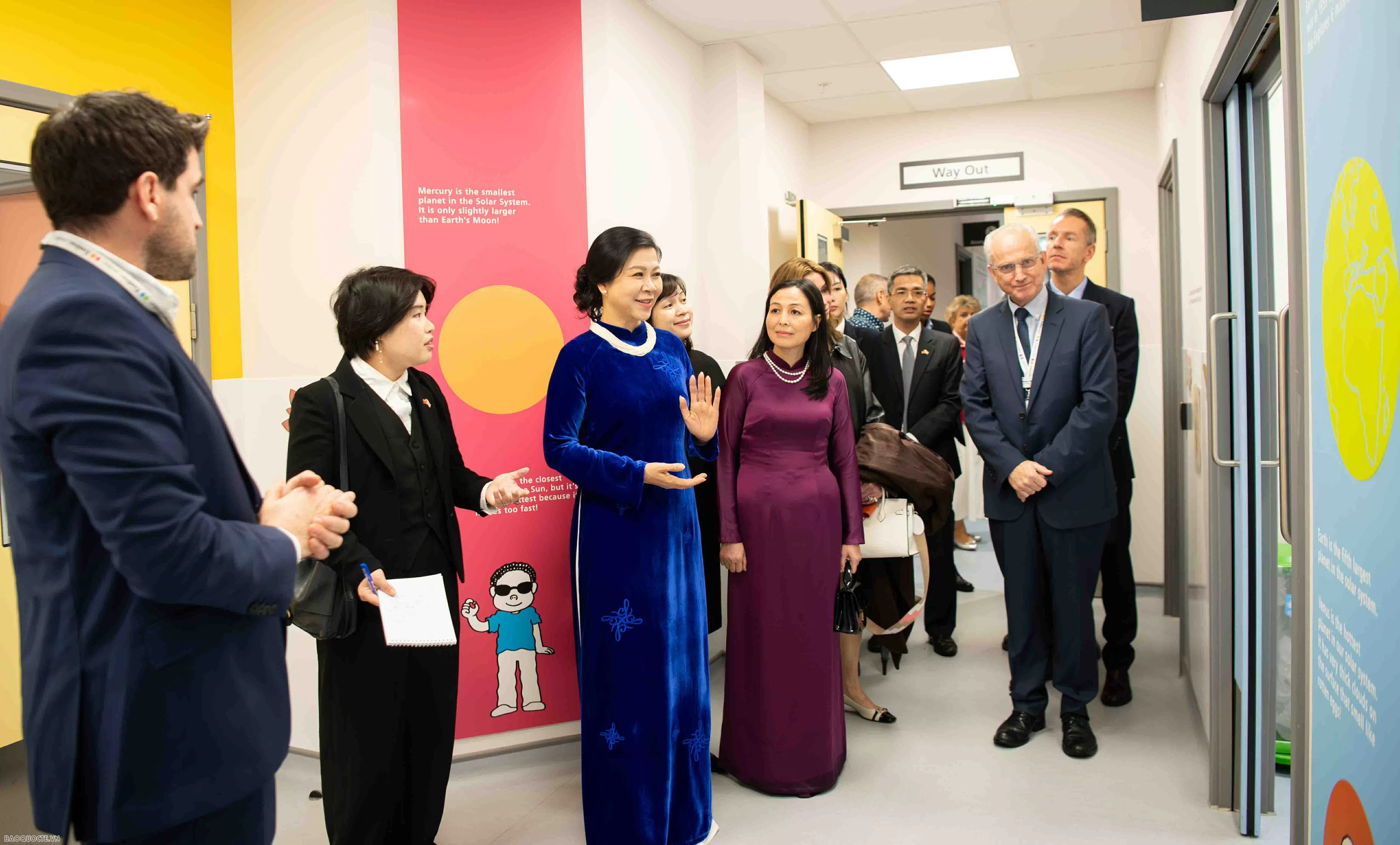 Phu nhân Tổng Bí thư Tô Lâm thăm Bệnh viện Nhi Evelina London
