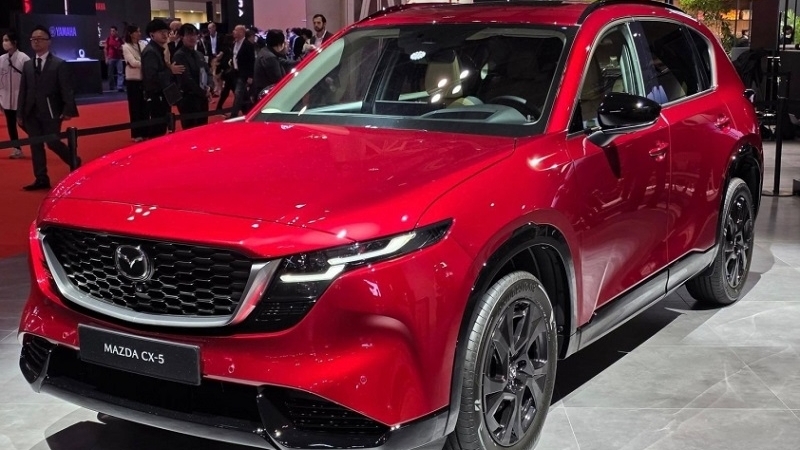 Cận cảnh Mazda CX-5 thế hệ mới vừa trình làng tại Nhật Bản