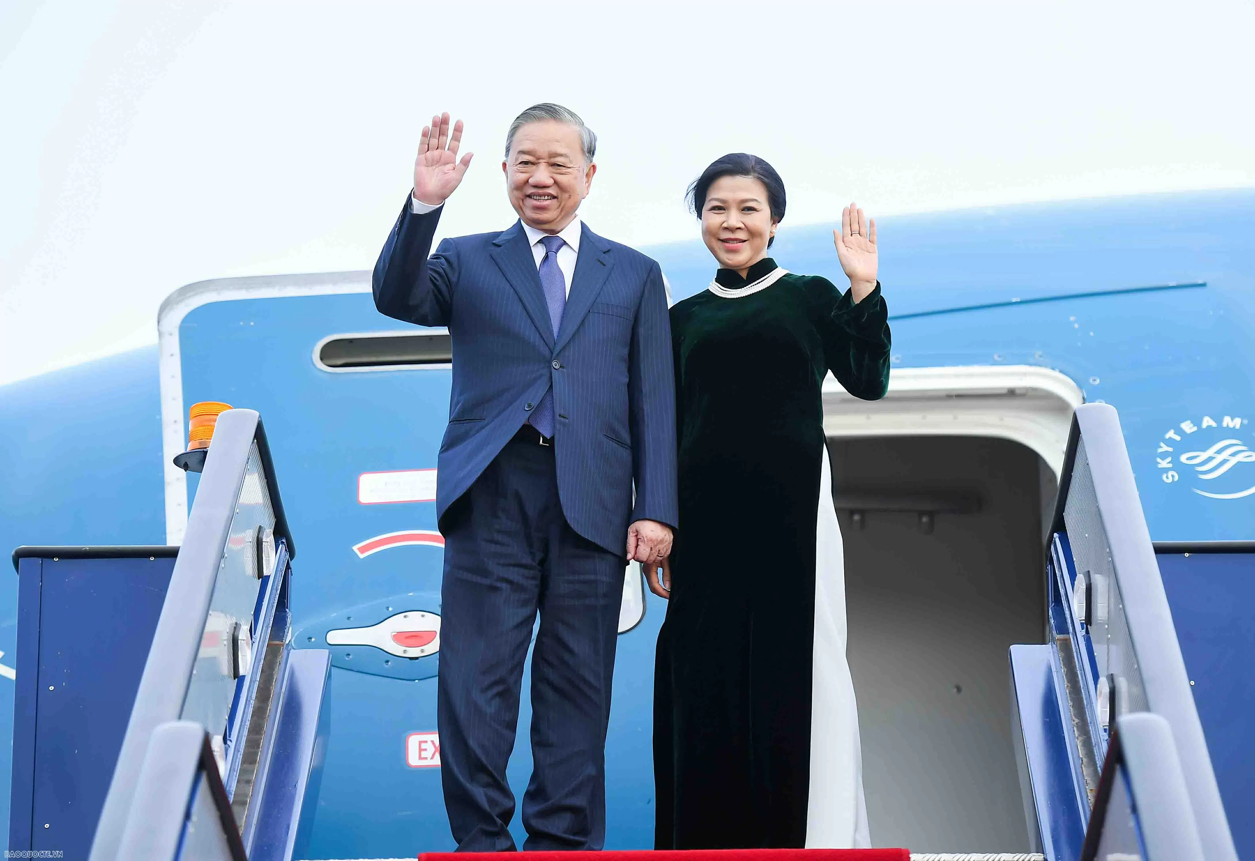 Tổng Bí thư Tô Lâm và Phu nhân rời London, kết thúc tốt đẹp chuyến thăm Anh Tổng Bí thư Tô Lâm và Phu nhân rời London, kết thúc tốt đẹp chuyến thăm Anh