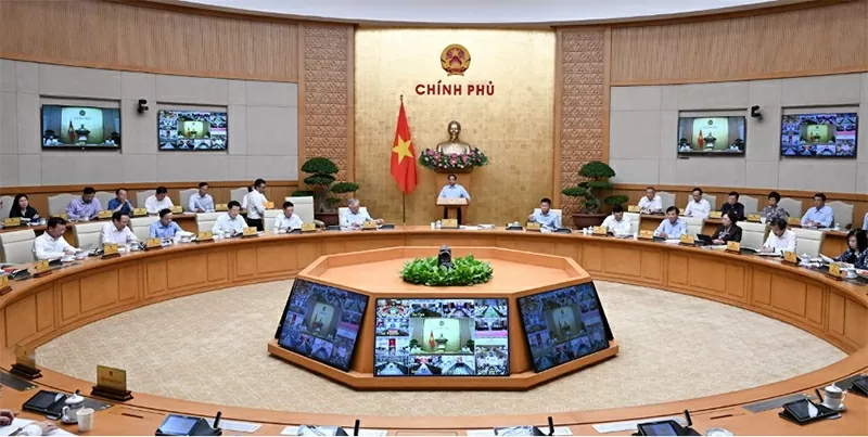 Phiên họp Chính phủ thường kỳ. (Nguồn: Cổng Thông tin điện tử Chính phủ)