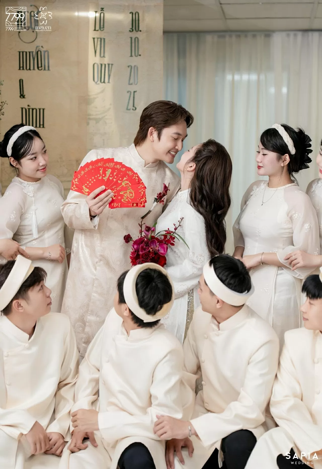 Diễn viên Ngọc Huyền xinh đẹp, rạng rỡ trong lễ ăn hỏi Diễn viên Ngọc Huyền xinh đẹp, rạng rỡ trong lễ ăn hỏi