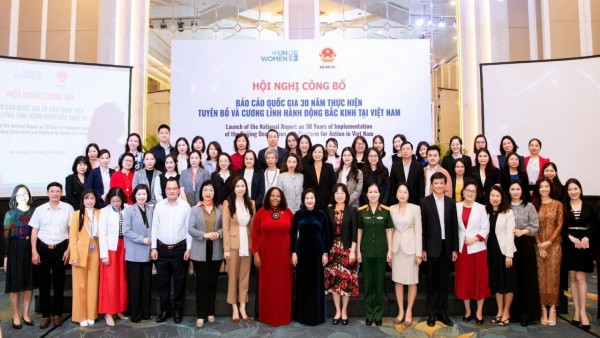 30 năm thực hiện Tuyên bố và Cương lĩnh hành động Bắc Kinh: Dấu mốc quan trọng thúc đẩy bình đẳng giới của Việt Nam