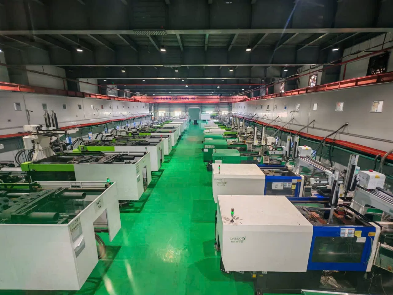 Bên trong một nhà máy của Ge-shen Việt Nam.