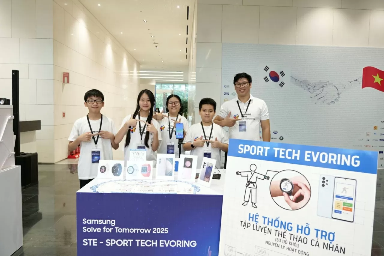 Tổng kết và công bố kết quả cuộc thi Samsung Solve for tomorrow 2025 Tổng kết và công bố kết quả cuộc thi Samsung Solve for tomorrow 2025