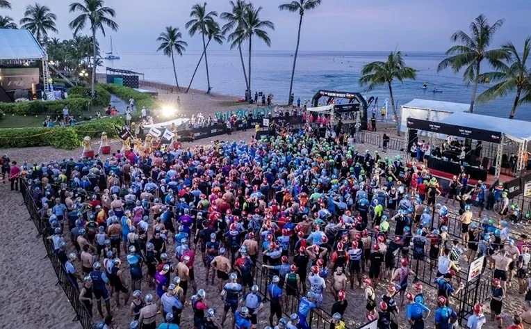 Hàng nghìn vận động viên trong nước và quốc tế dự Giải BIM Group IRONMAN 70.3 Phú Quốc 2025