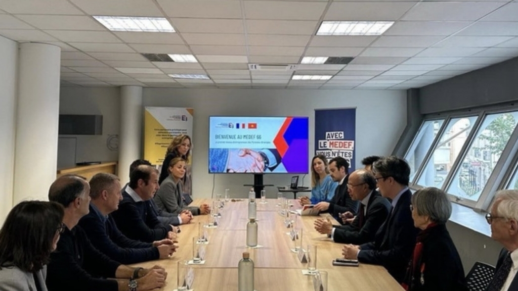 Doanh nghiệp Pháp tìm kiếm cơ hội hợp tác đầu tư tại Việt Nam