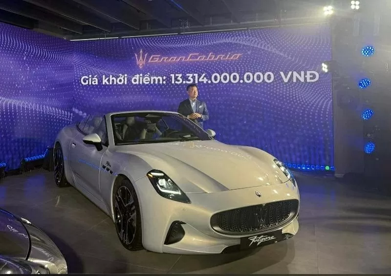 Maserati GranCabrio Folgore đánh dấu bước tiến điện hóa của dòng GranCabrio huyền thoại.