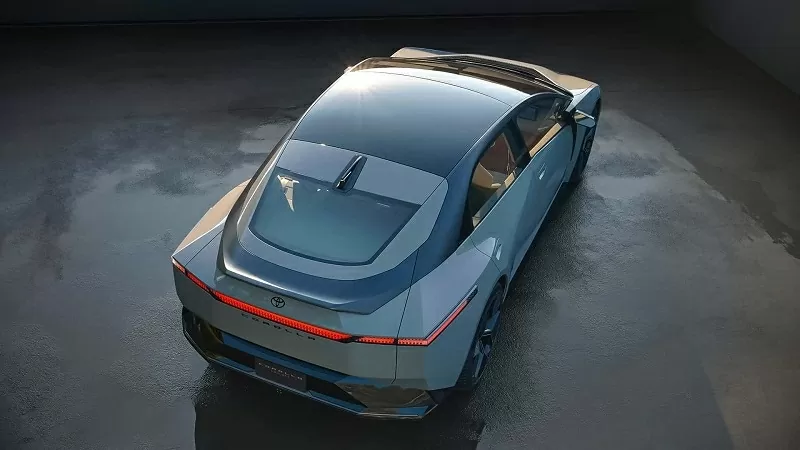 Phía trên của Toyota Corolla Concept.