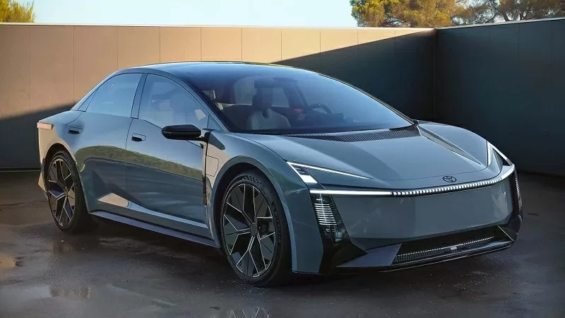 Phía trước của Toyota Corolla Concept.