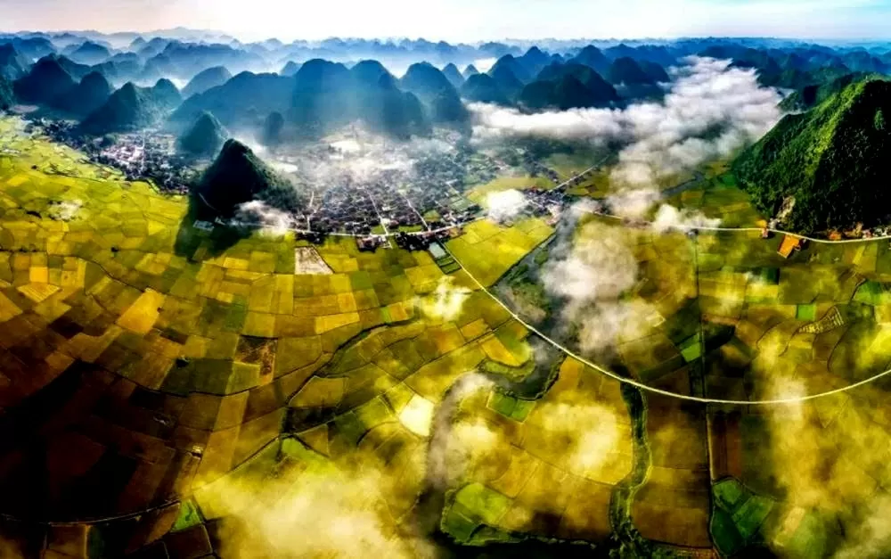 Ngôi làng đặc biệt dưới thung lũng Bắc Sơn