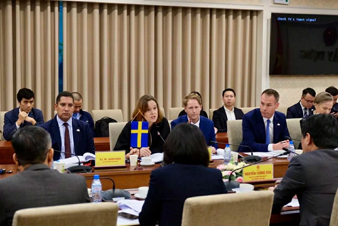 Tăng cường quan hệ hợp tác đổi mới sáng tạo và thương mại Thụy Điển-Việt Nam
