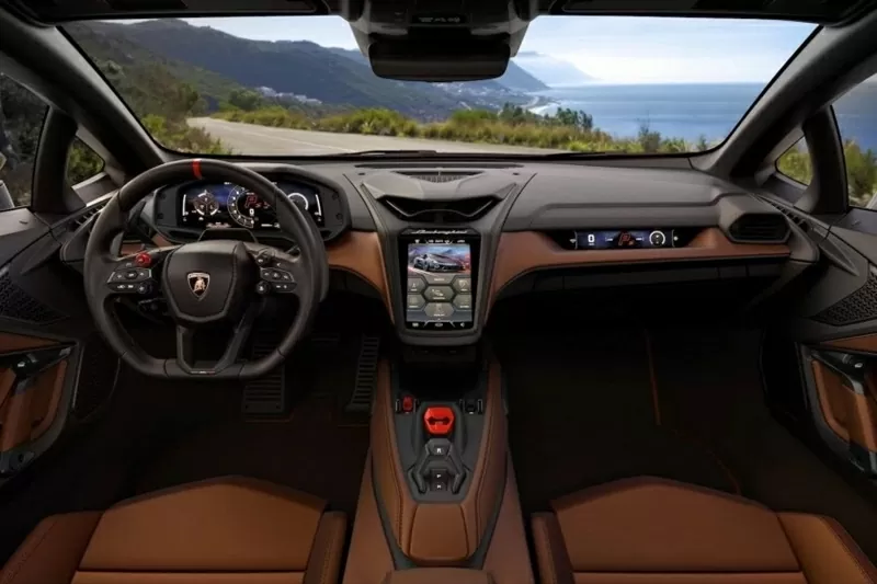 Nội thất của Lamborghini Temerario được thiết kế theo triết lý “như một phi công” (Feel like a pilot). Nội thất của Lamborghini Temerario được thiết kế theo triết lý “như một phi công” (Feel like a pilot).