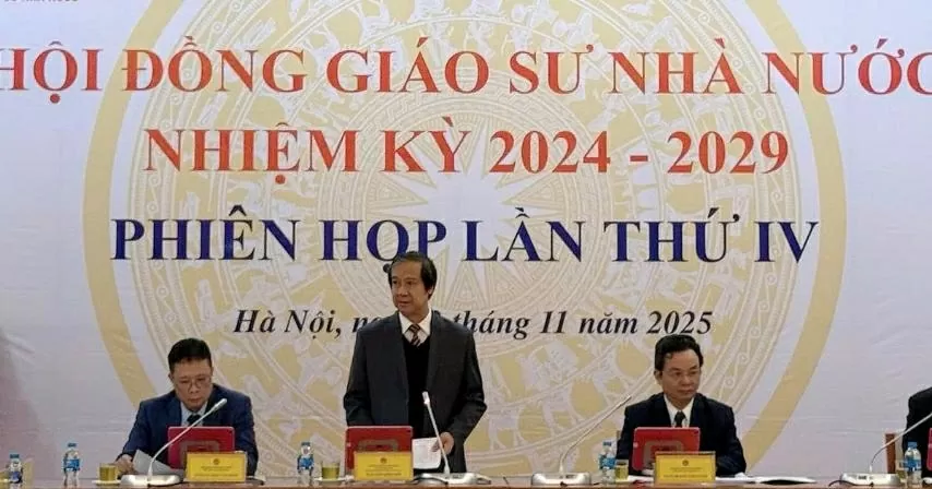 Thông qua danh sách 900 giáo sư, phó giáo sư năm 2025