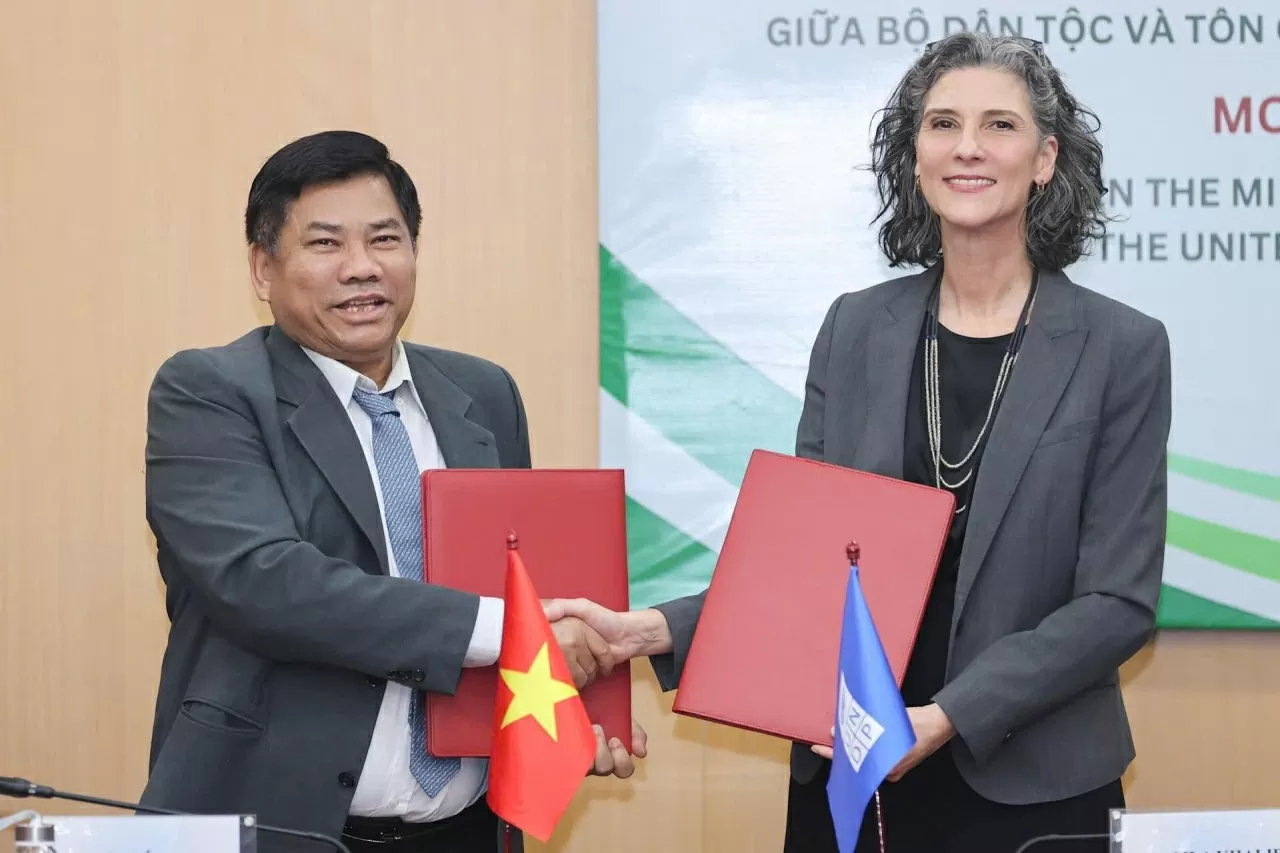 Tăng cường hợp tác phát triển bền vững, bình đẳng và hội nhập quốc tế trong lĩnh vực công tác dân tộc