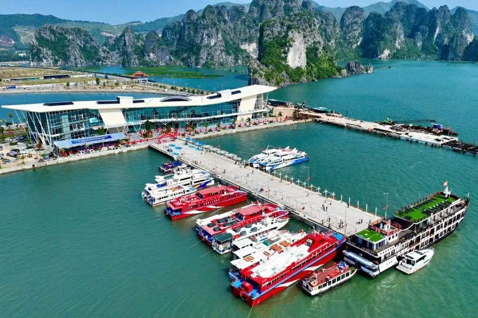 Phát triển hạ tầng là một trong những trọng tâm hàng đầu của tỉnh Quảng Ninh. (Nguồn: VOV)